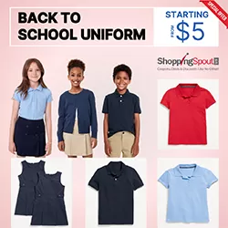 Kids' Uniforms Starting at Just $5.00